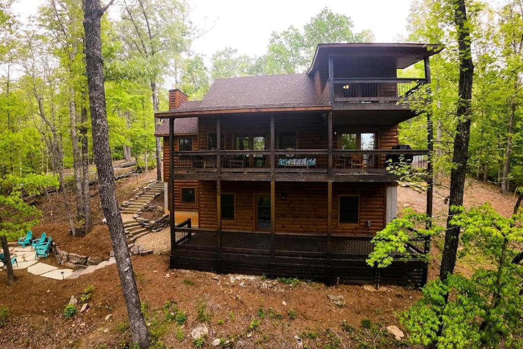 Luxe Family Cabin 8 Min To Downtown Blue Ridge Exterior foto