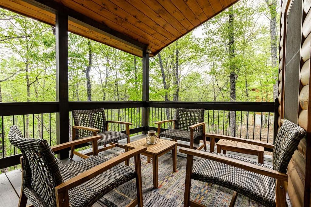 Luxe Family Cabin 8 Min To Downtown Blue Ridge Exterior foto