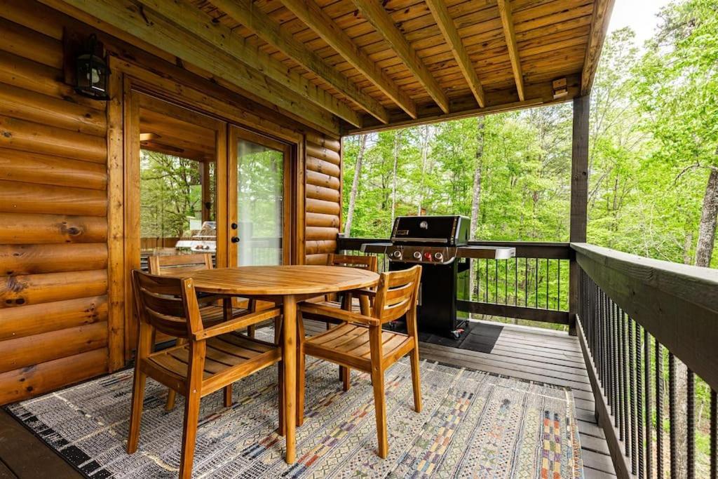 Luxe Family Cabin 8 Min To Downtown Blue Ridge Exterior foto