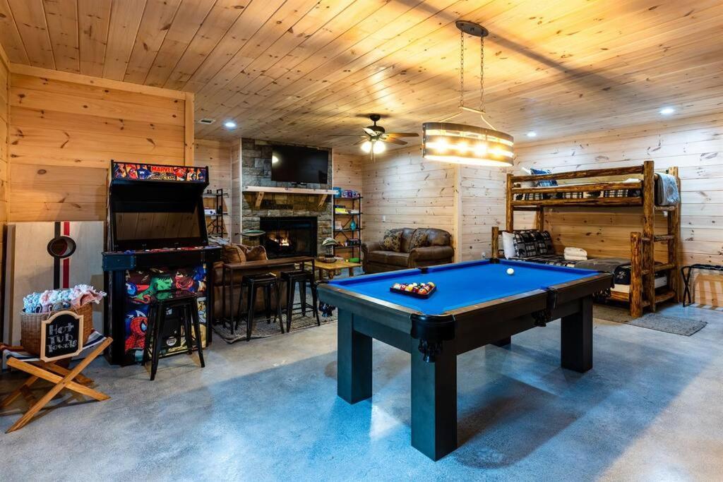 Luxe Family Cabin 8 Min To Downtown Blue Ridge Exterior foto