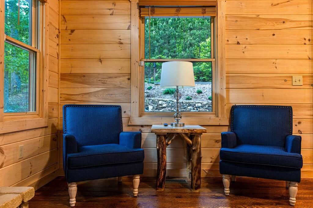 Luxe Family Cabin 8 Min To Downtown Blue Ridge Exterior foto